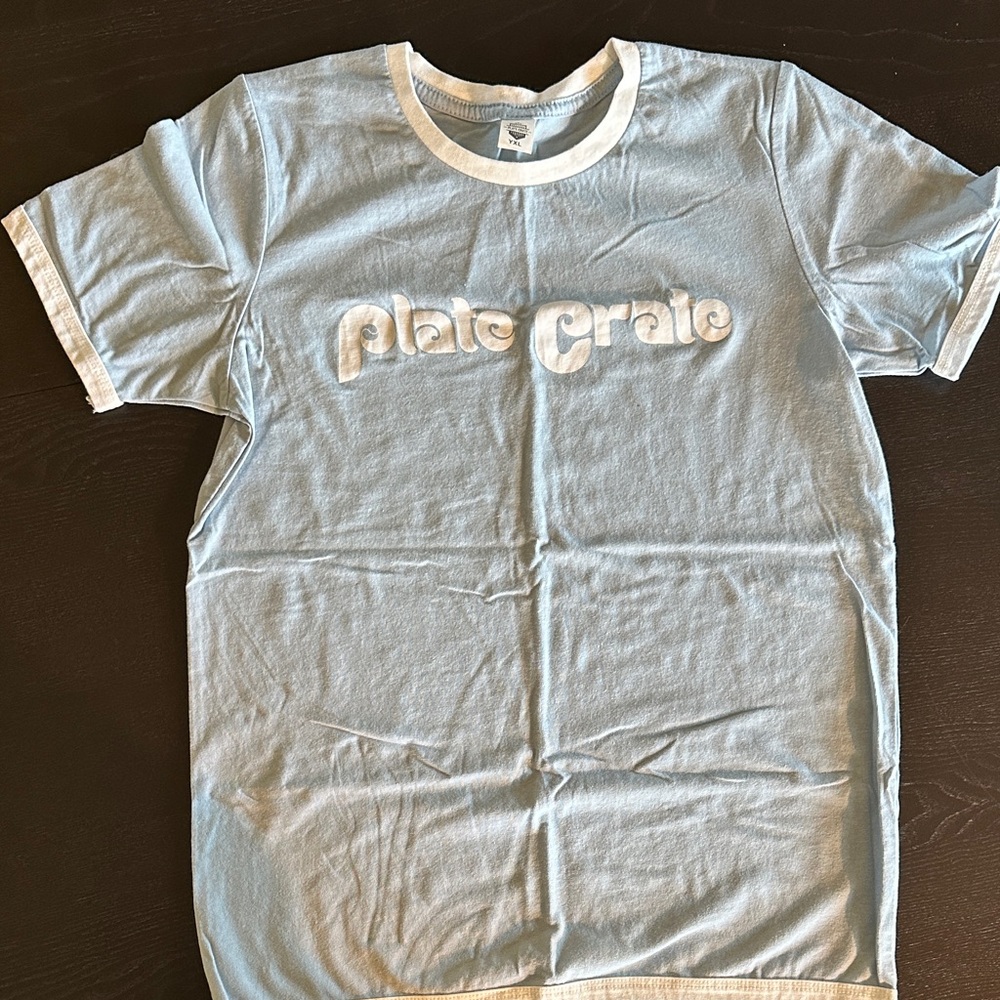 Boys Plate Crate Baseball Blue T-Shirt